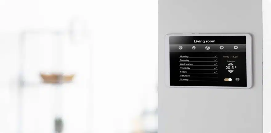 air conditioner control panel